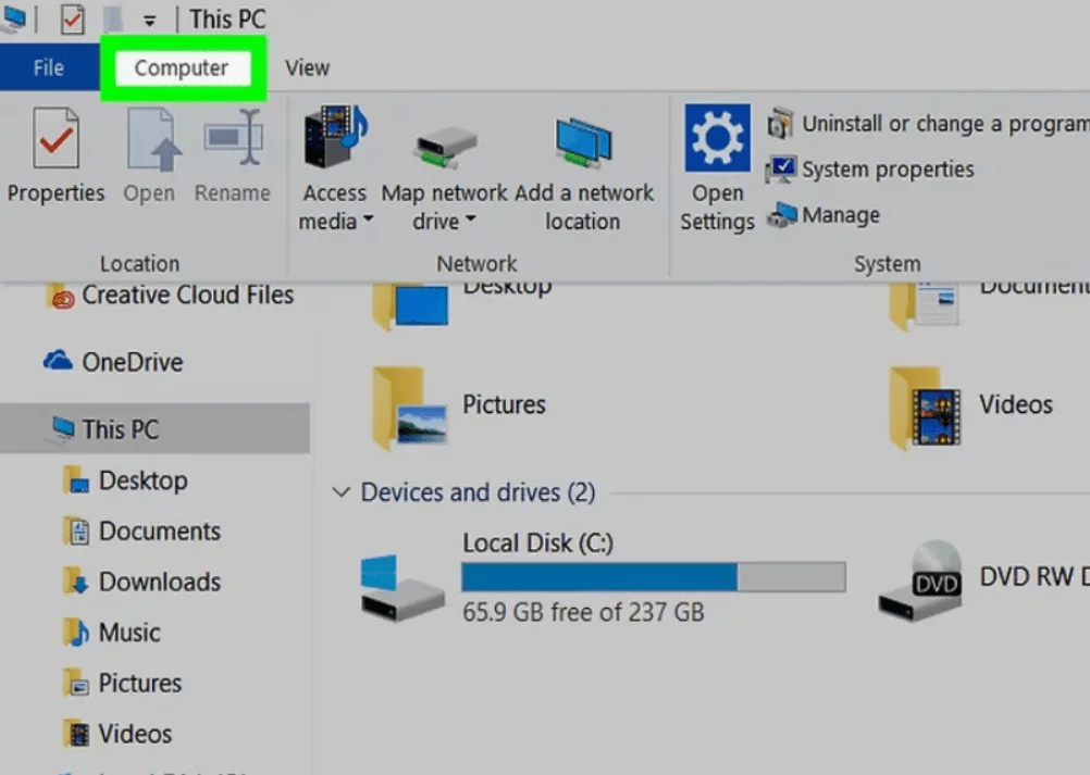 how to restart windows computer remotely action1