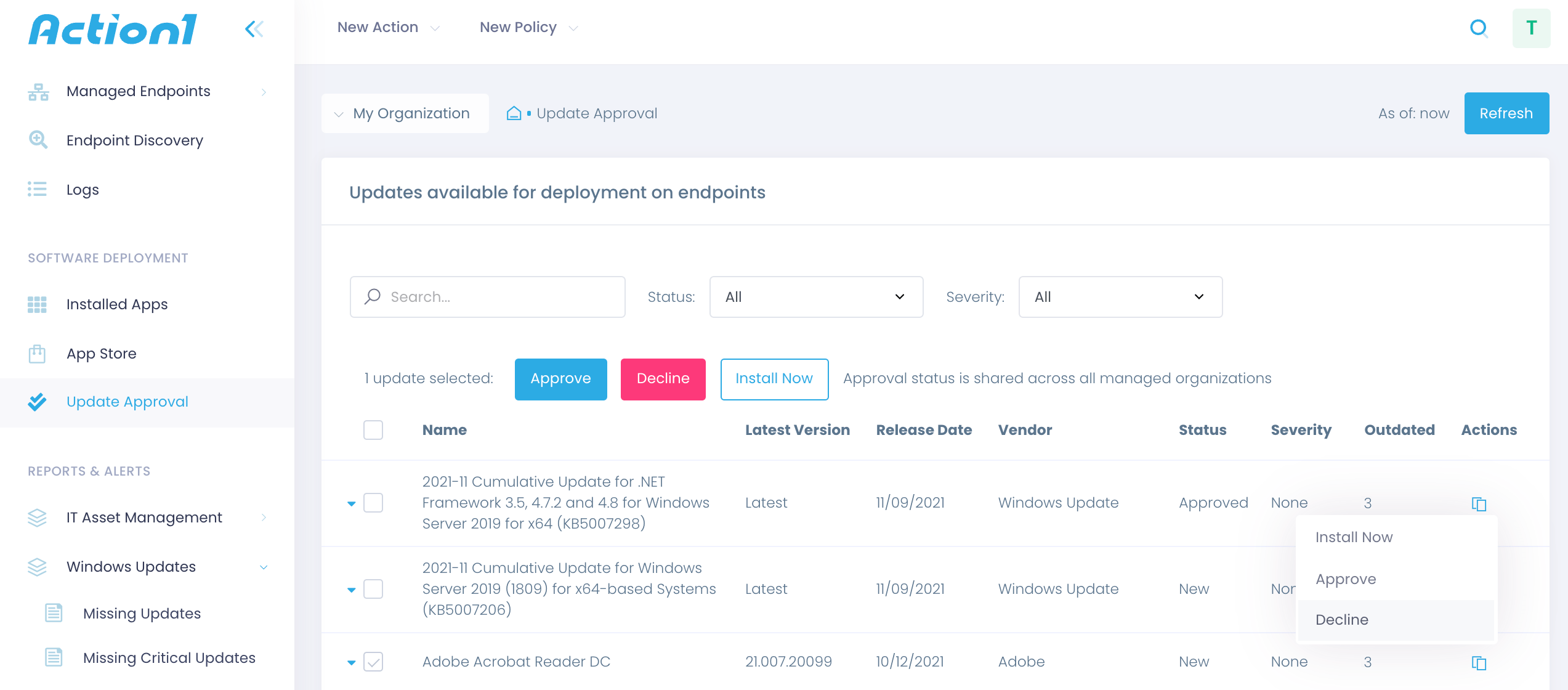 decline-patches-status decline patches status