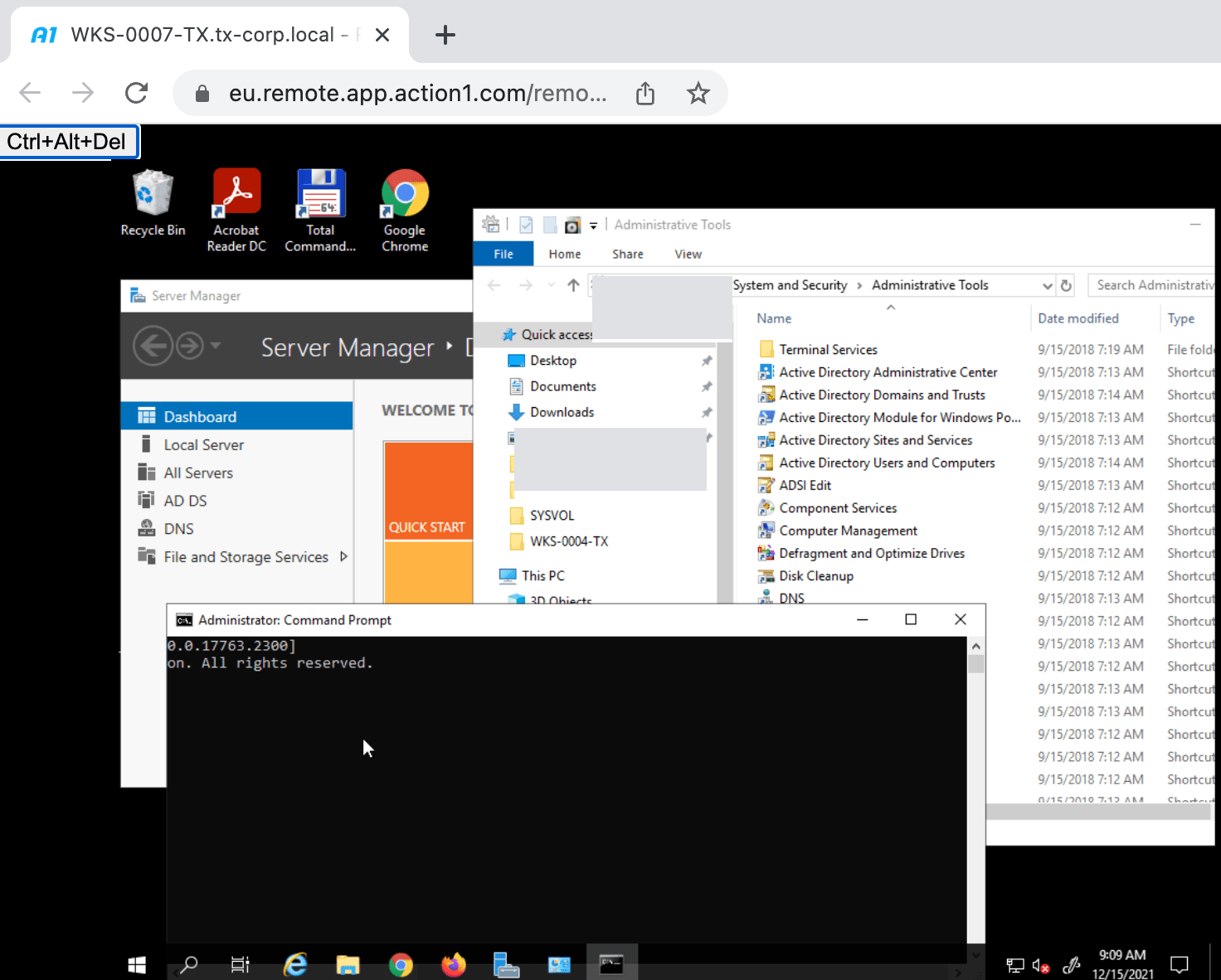 remote-desktop-active remote access to pc via action1