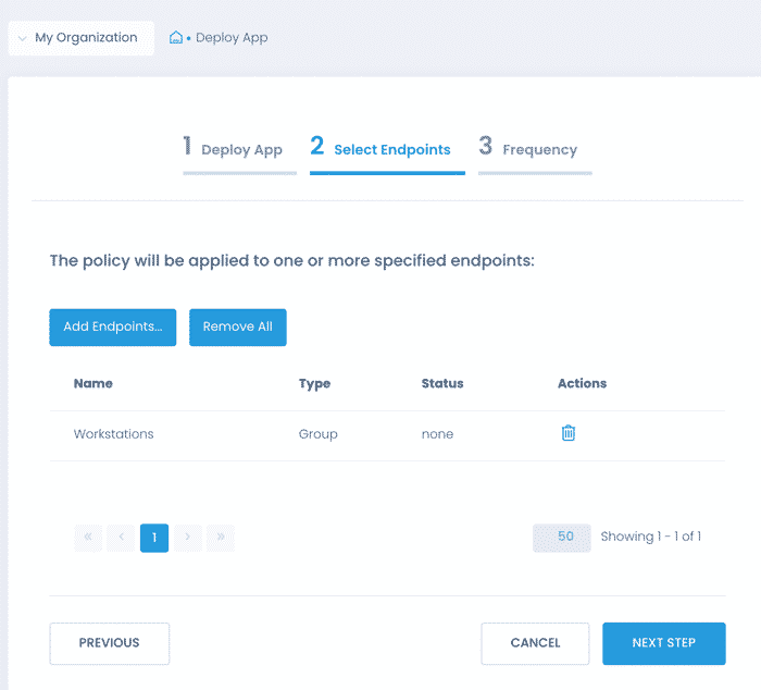 deploy-apps-step2 installing software packages