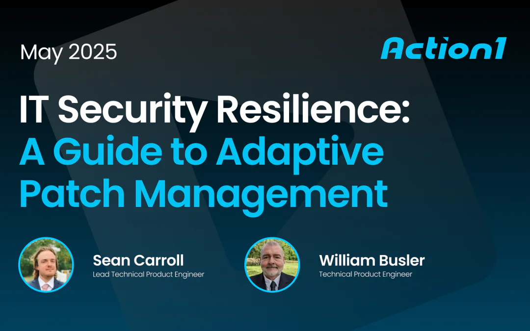 IT Security Resilience: Adaptive Patch Management Recording