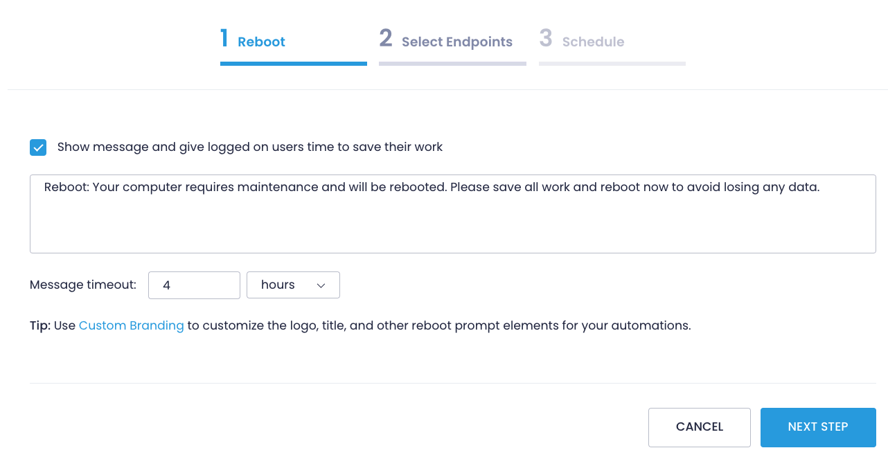 reboot-step1 Reboot - 1 step
