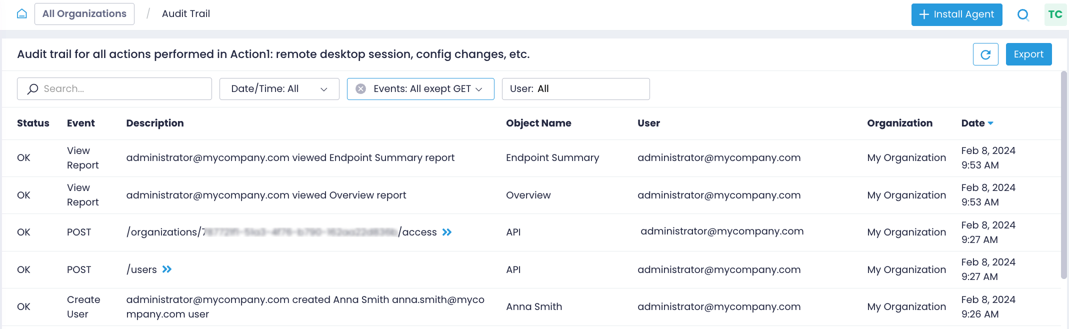 audit-trail Audit trail