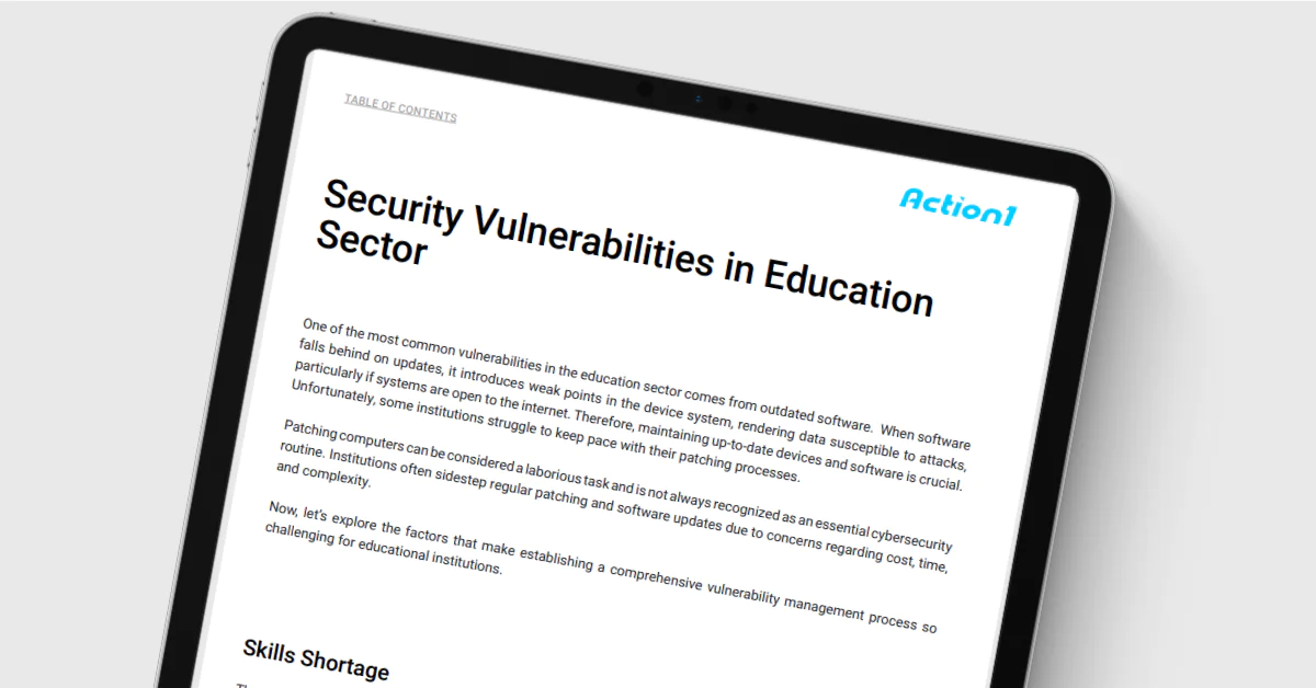 Education sector ebook banner Alex Vovk photo