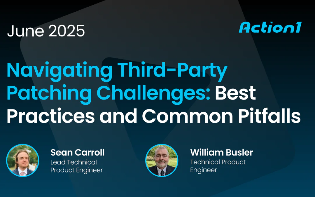 Navigating Third-Party Patching Challenges: Best Practices and Common Pitfalls Recording