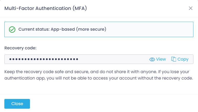 recovery_code_1 Configuring app-based MFA