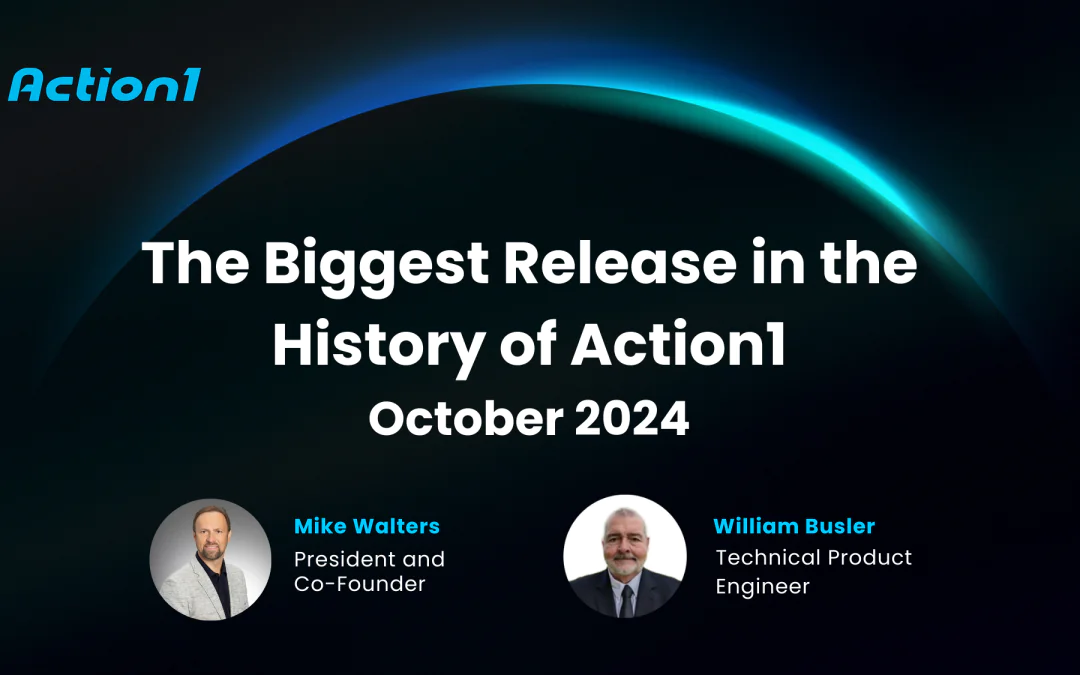 The Biggest Release in the History of Action1 Recording