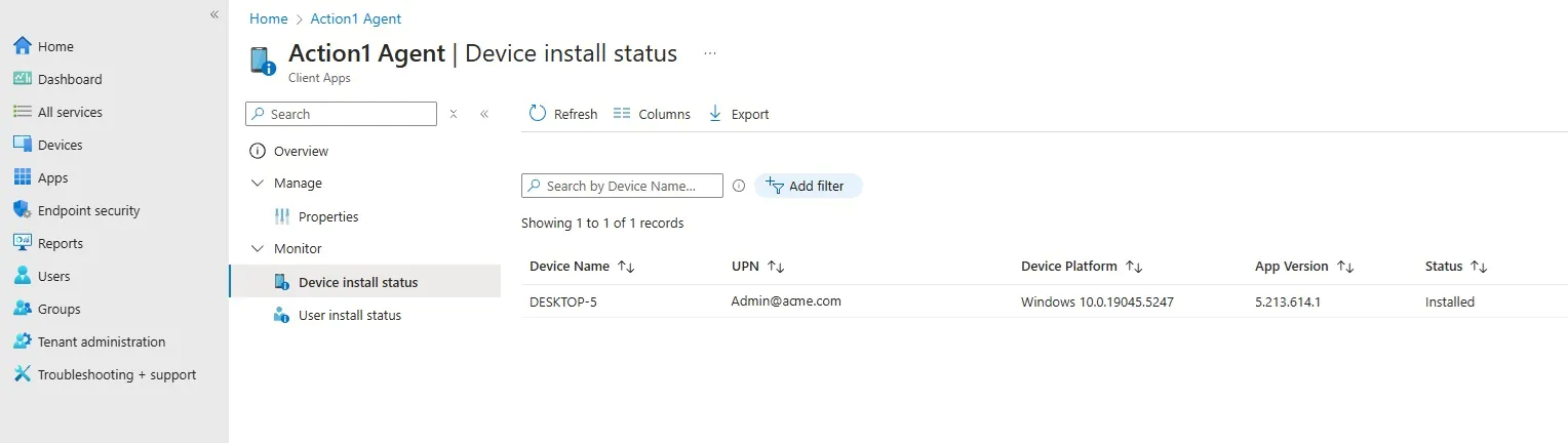 AppStatusInstalled Add deployment package to repository.