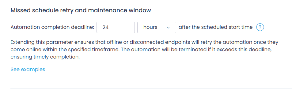 retry window Run script automation - History