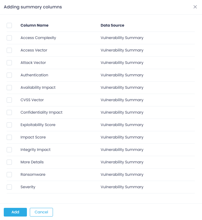 summary-extra-columns Physical memory report