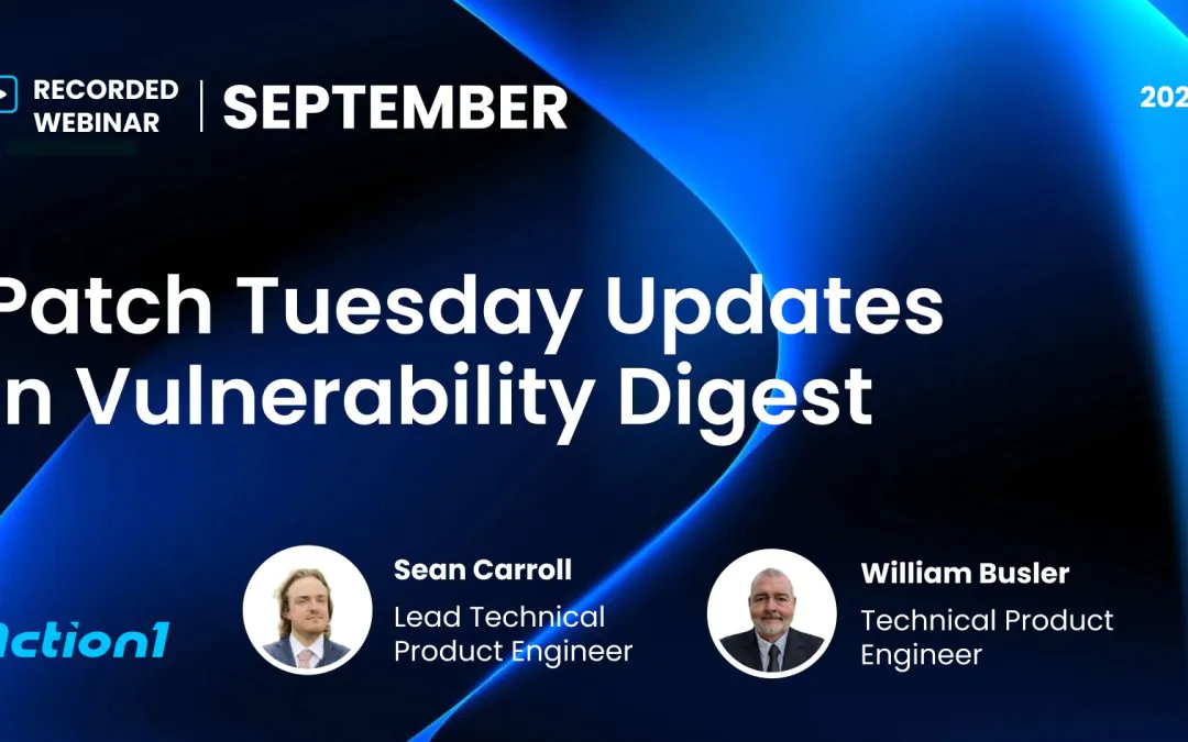 September 2025 Vulnerability Digest Recording