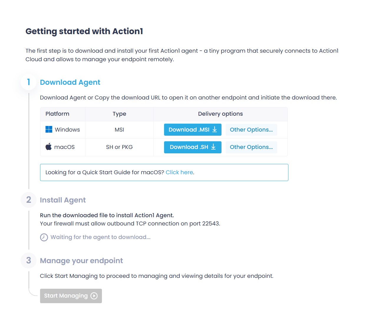 Select target architecture and Office 365 edition.