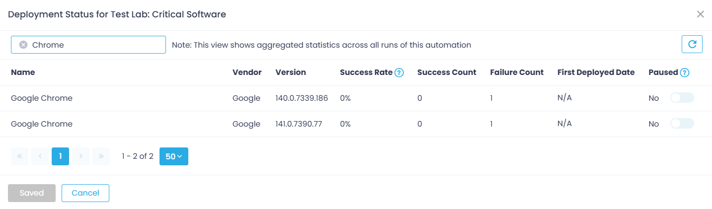 UR-view-deployment-status Creating patch management automation - step 1